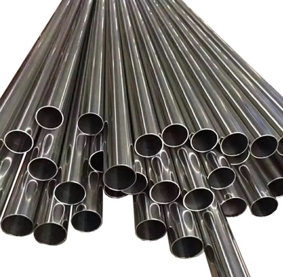 溶接したステンレス鋼管 0.5-200mm 厚さ 磨き面 JIS AISI ASTM BS 冷画 Ss201 301 304